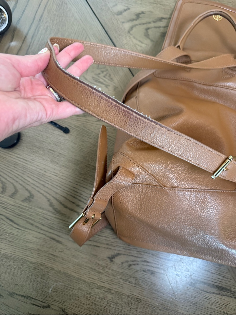 Tory Burch Leather Backpack - Picture 13 of 14